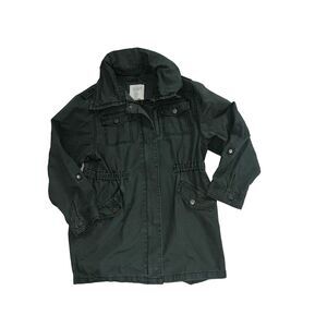 Junior Girls Utility Jacket XL Dark Green